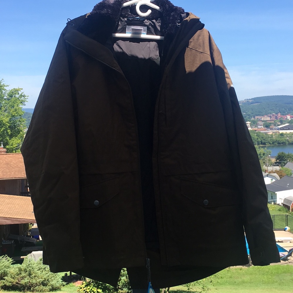 Columbia Interchange coat with detachable liner